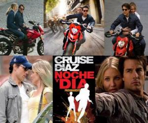 Puzzle Knight and Day, όπου Roy Miller (Tom Cruise) είναι ένας μυστικός πράκτορας με ένα ραντεβού στα τυφλά με τον Ιούνιο του Havens (Cameron Diaz), ένα δυστυχισμένο έρωτα.